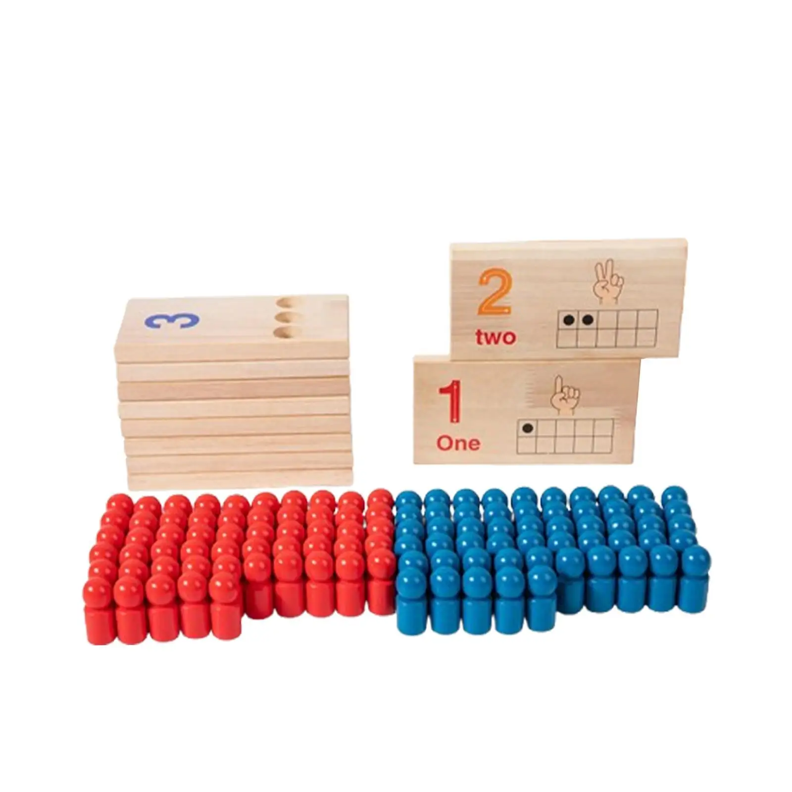 นับ Peg Board Montessori คณิตศาสตร์และตัวเลขสําหรับเด็กการประสานมือด้วยตาคณิตศาสตร์ Manipulatives สําหรับเด็ก 3 4 5 ปี