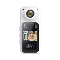 Mini Magnetic Thumb Camera 1.47 Inch HD Screen Cam Outdoor Sports Cycling Recorder 180° Rotation 2.7K Pocket Action Camcorder