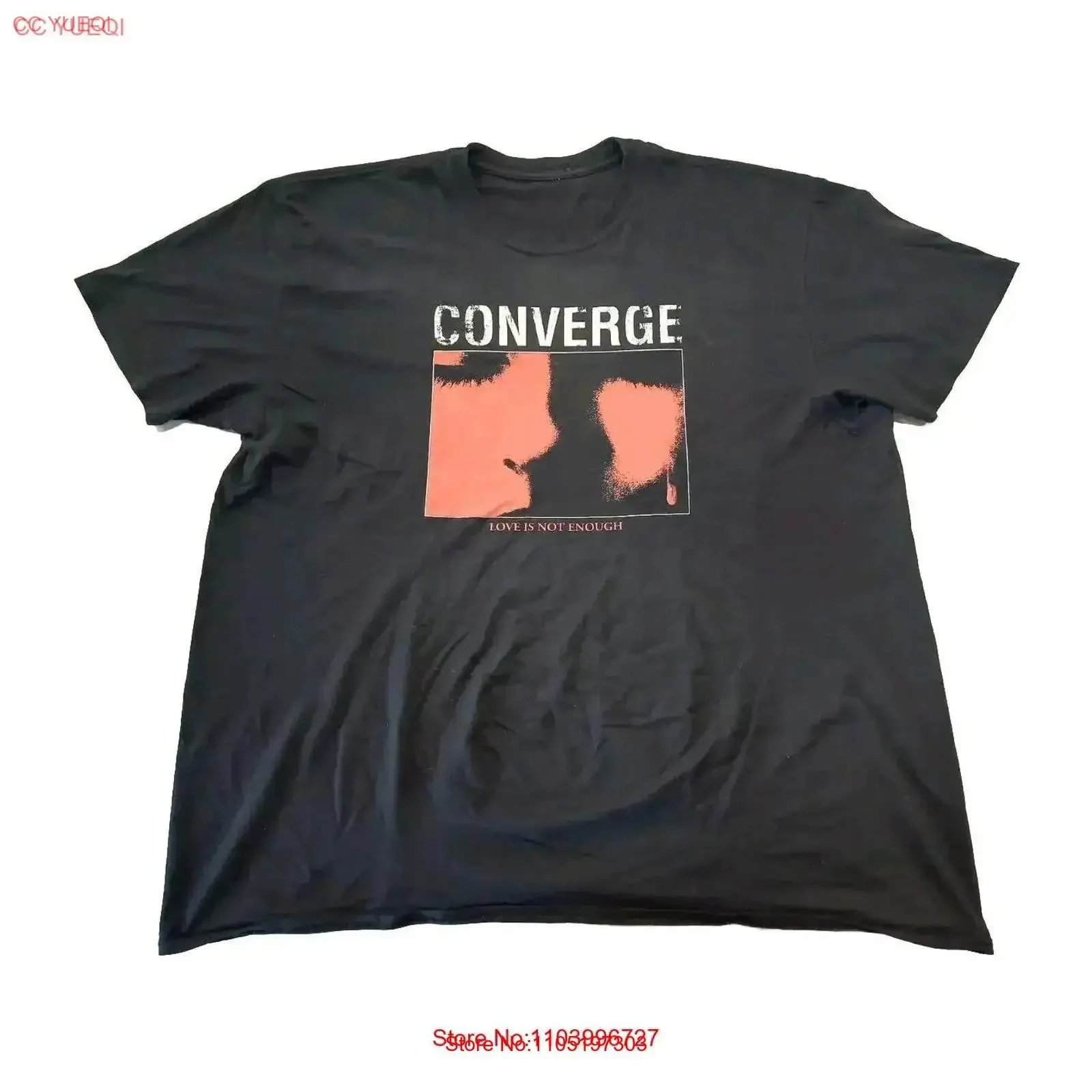 

Футболка Converge Band Bloodmoon Tour, размер 2XL, Love Is Not Enough Death Metalcore, винтажная, стираная, унисекс, мягкая, удобная, повседневная