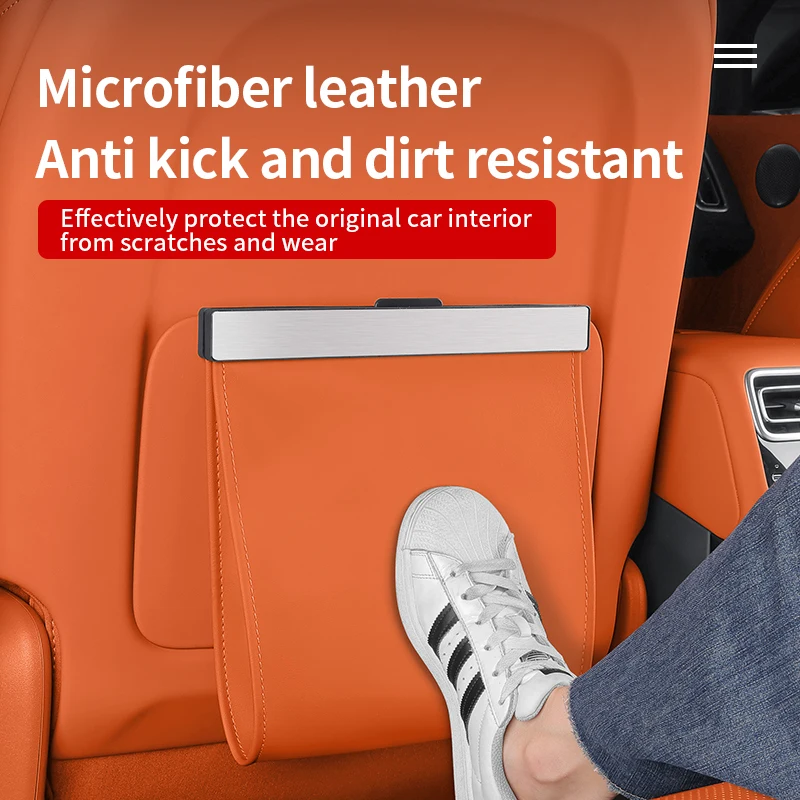 

Suitable For Great Wall TANK 300 400 TANK 500 700 Interior Car Seats Car Trash Cans Orange Leather Accessories