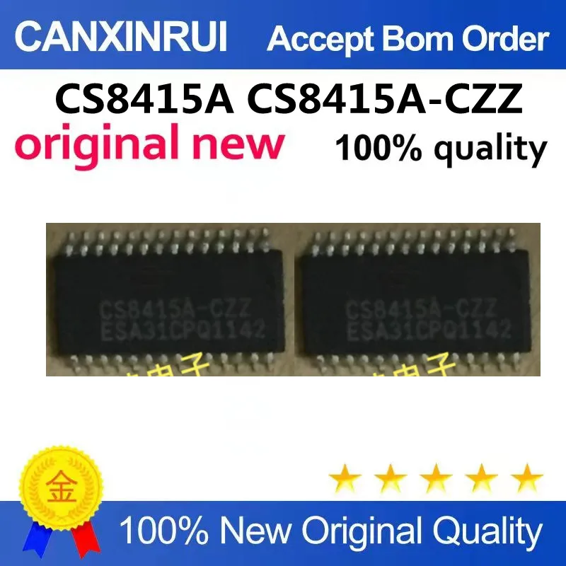 

CS8415A CS8415A-CZZ SMD TSSOP28 Audio Processor Chip IC Brand New Original