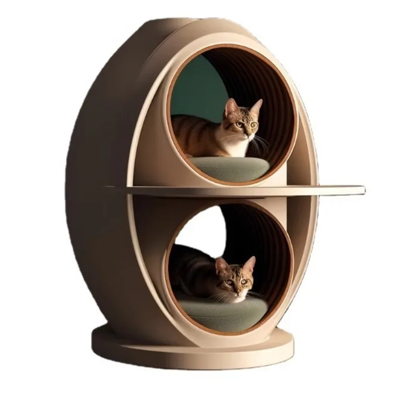 Modern Cat Furniture Table Luxury Cat Bed Pet Furniture 3D Printing Environmentally Friendly Materials for Pet Toys and Supplies