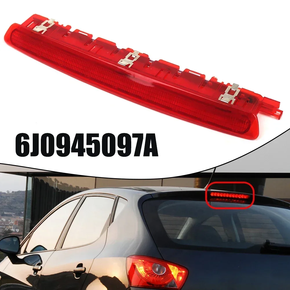 

Third Rear High Level Brake Stop Light For Ibiza 6J 6P 2009-2017 For 1P Facelift 2010-2012 Red LED Third Brake Stop Light ﻿