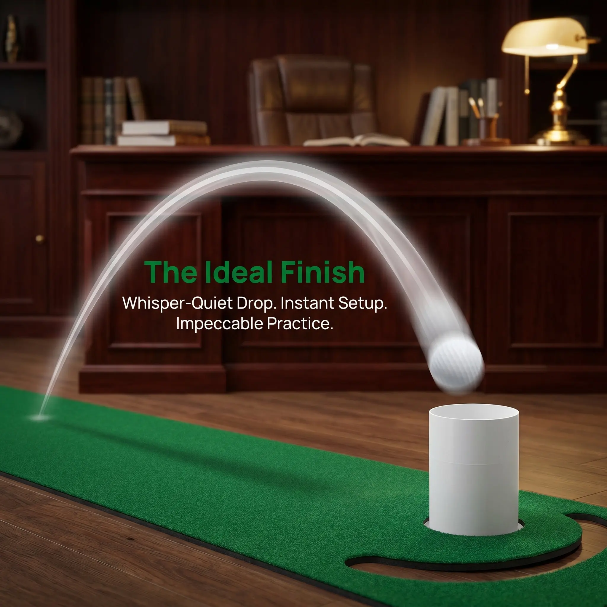 2Pcs Golf Training Hole Cups Plastic Practice Putting Cups for Backyard Indoor Outdoor Green 6-Inch Depth 4-Inch Diameter