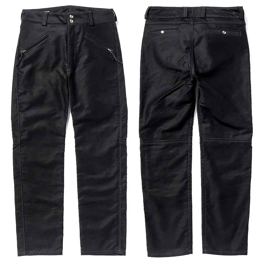 بنطال BUCO الجلدي J-99 سروال ركوب الدراجات من القطن على الطرق الوعرة سروال فارس في الخمسينيات