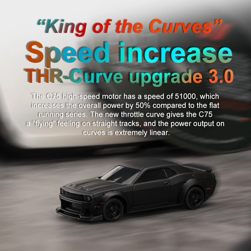 リモコン付きミニ電気自動車モデル,シミュレーションヘッドライト,タイヤ,子供用デスクトップ玩具,1:76,c75,rtrバージョン