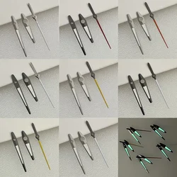 Modified Watch Hands Green Luminous Silver Black GMT Watch Accessories for NH35/NH34 Movement Mechanical Watches Accessories