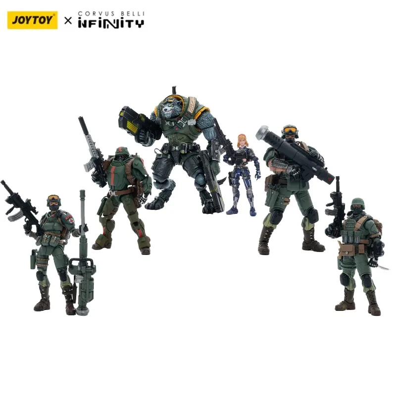 [IN-STOCK]  Original JOYTOY INFINITY Ariadna Frontviks Separate Assault Batallion Veteran Kazaks Ankhunter Regiment 1 Model Gift