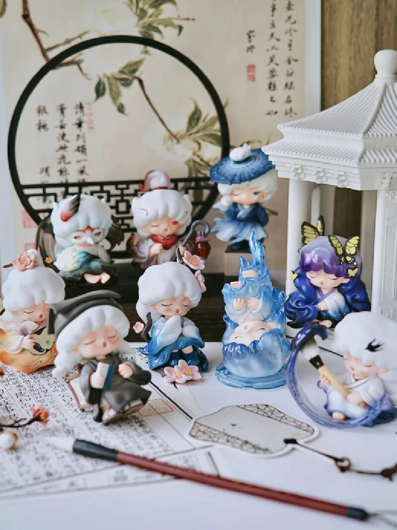 Yumo Yunmeng Zhiyi Series слепая коробка милый мультфильм аниме модель куклы модная игра слепая коробка ручной работы настольный орнамент игрушка в подарок