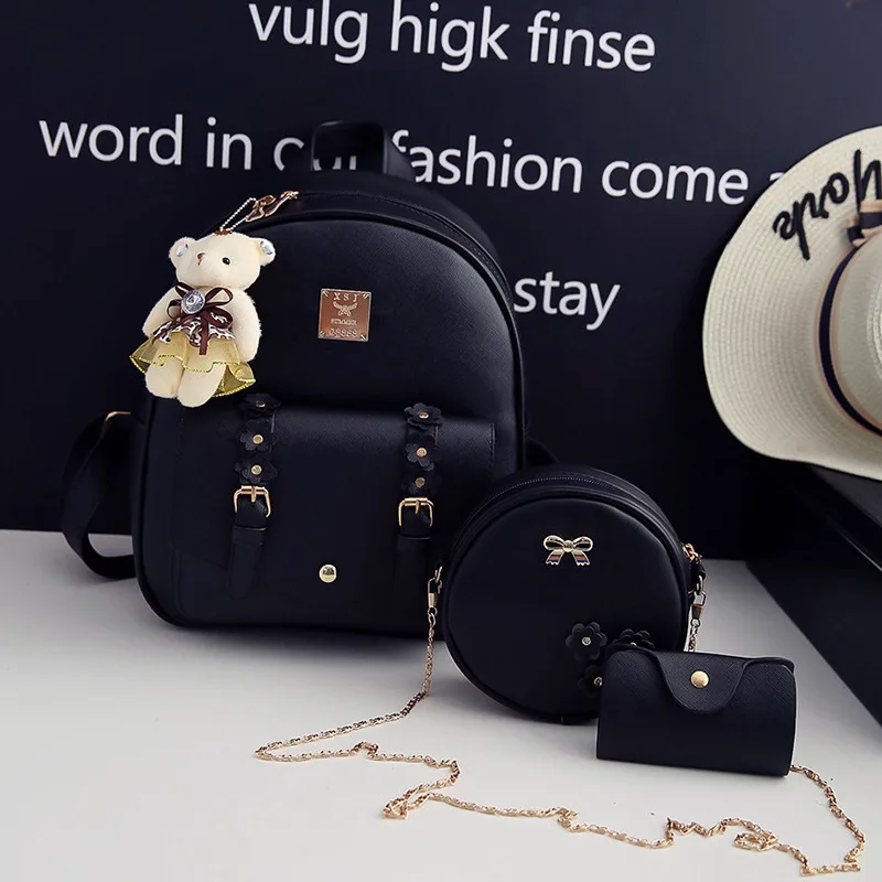 New Large-capacity Matching Temperament Proton Mother-daughter Bag  Korean Version of  Fashion Backpack