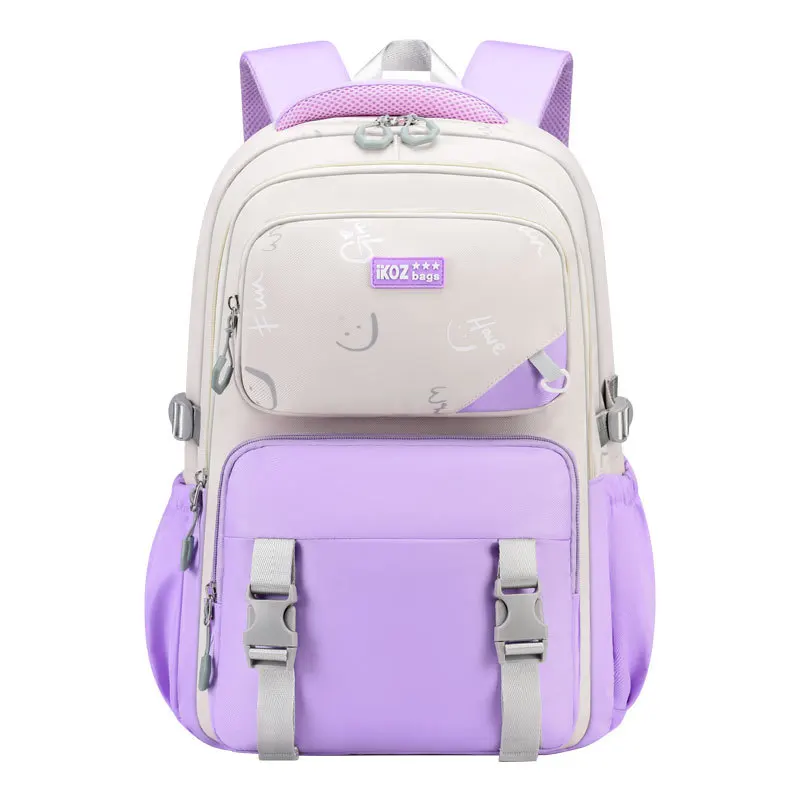 

2025 New waterproof Backpack For Girls Large Capacity Orthopedics School Bags For Elementary And Middle School Students Backpack