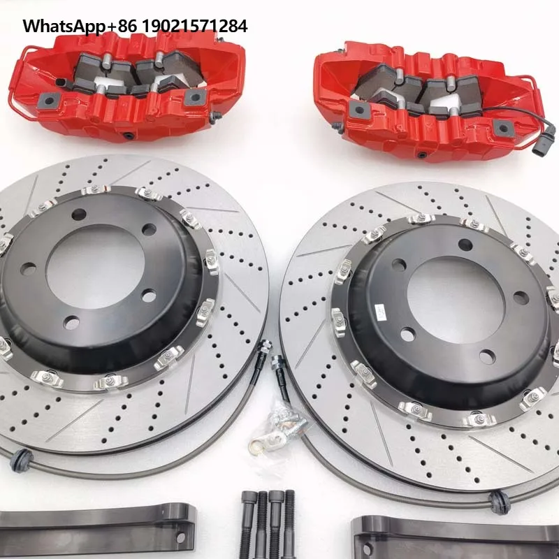 VW Golf Mk5 Mk6 gti Mk7 Big Brake Kit Performance 8 Pot Brake Clamp 8 Piston Brake Kit GT8