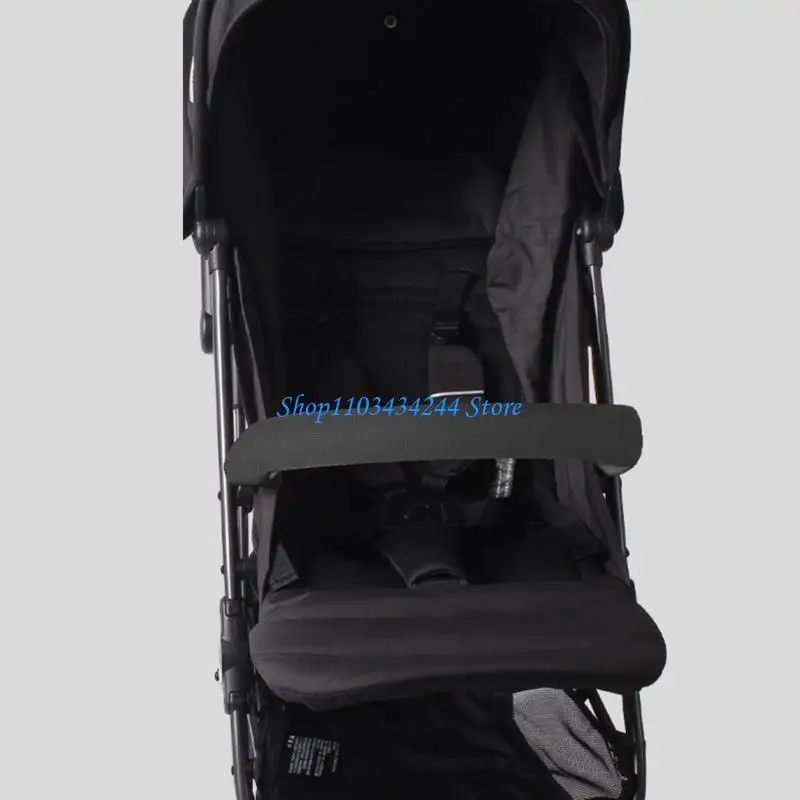 

Pram Handle Cover Solid Color Anti-bite Shoulder Belt Armrest Cover