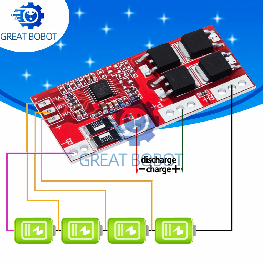 4S 30A High Current…