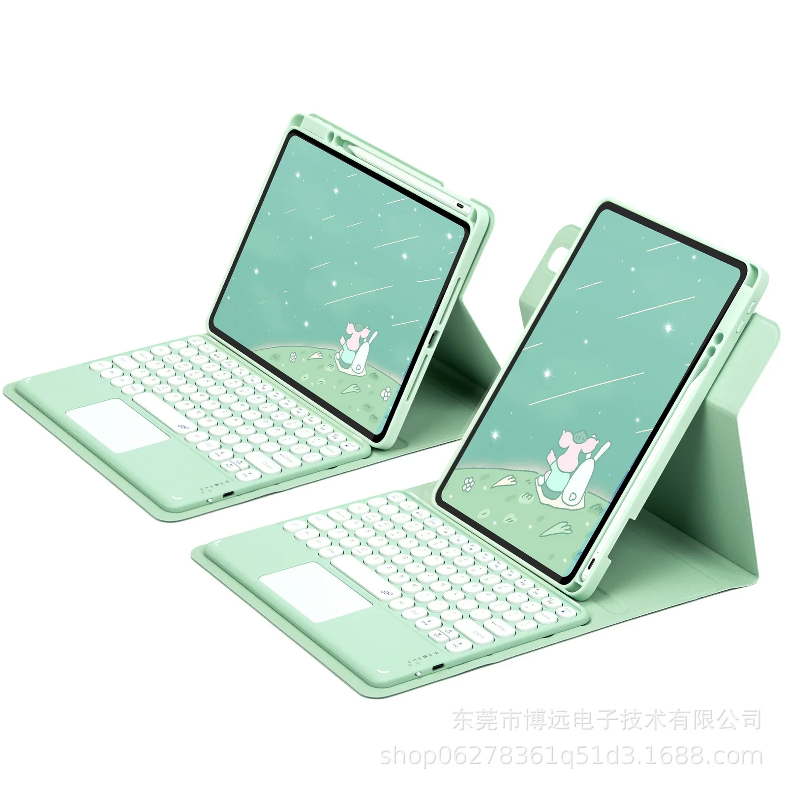 for iPad Air 5 Air 4 10.9 Magnetic Keyboard Case for iPad Pro 11 2022 10.2 7 8 9 10th Gen Air 3 10.5 Smart Stand Case Cover