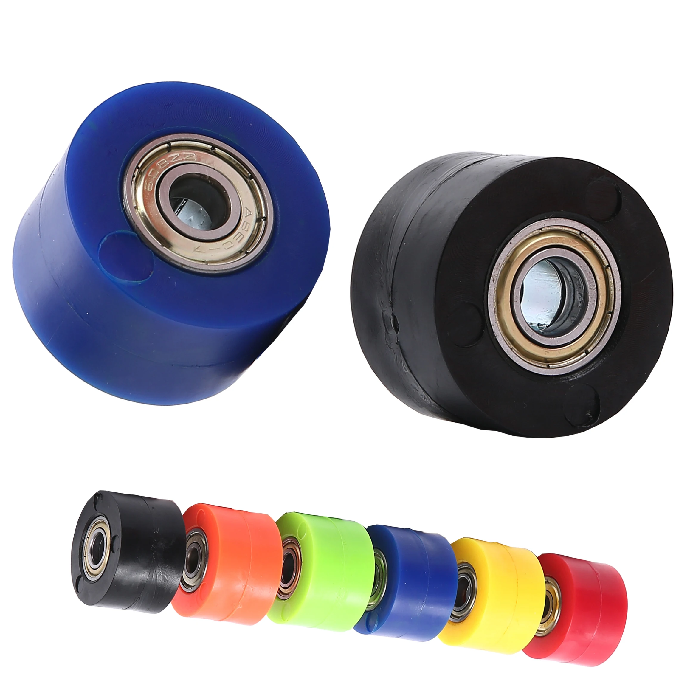 

8mm 10mm Motorcycle Chain Roller Tensioner Pulley wheel guide for XR CR CRF 125 250 450 Pit Pro Dirt Bike Motocross