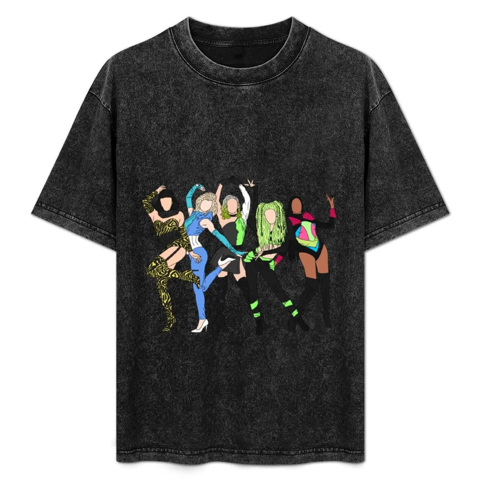 Camiseta Angeria Paris Van Michaels, Lady Camden, Willow Pill, Bosco, Daya Betty, casual, moderna, streetwear