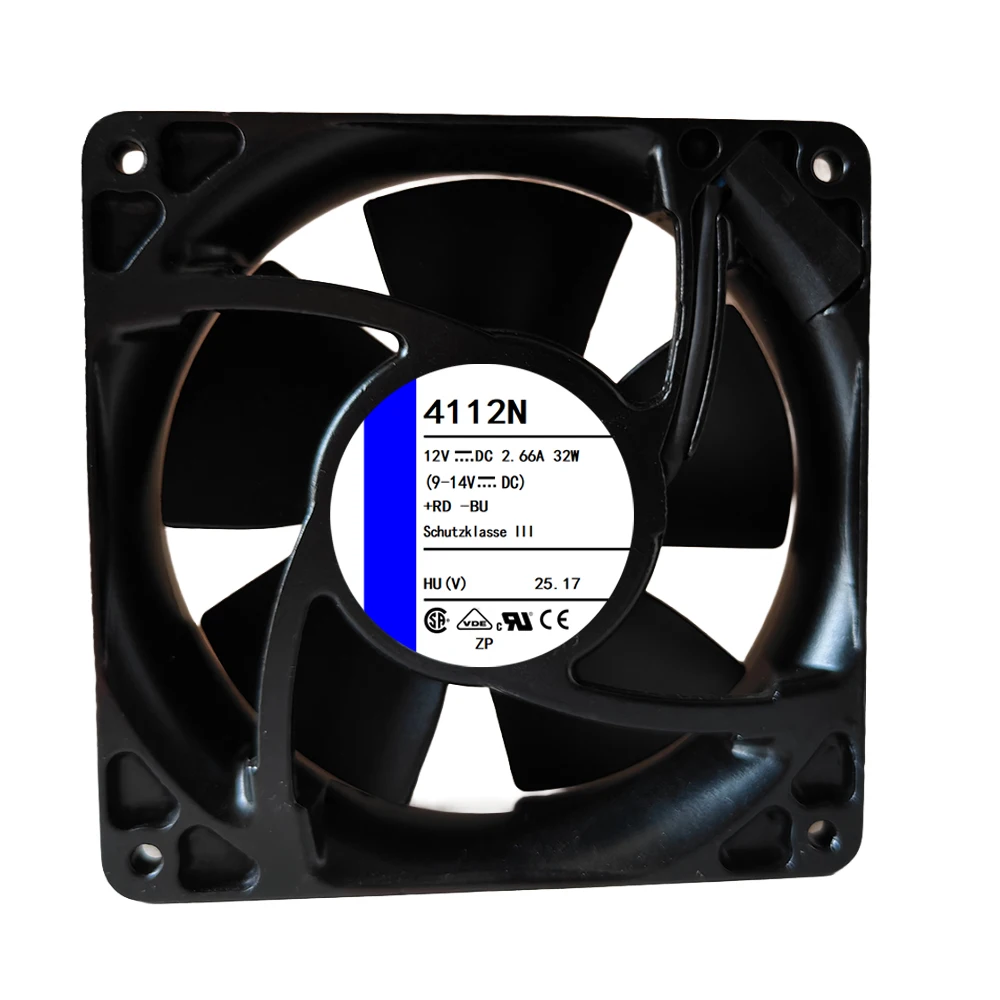 NEW ORIGINAL 4112N 4112 N 12VDC 32W 2wires 12038 120*120*38mm COOLING FAN RADIATOR