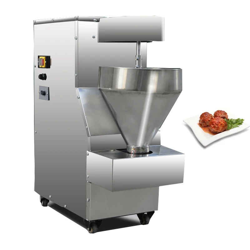 2025New Commercial Meatball Forming Machine Table Type Stainless Steel Meat Pill forming Machine