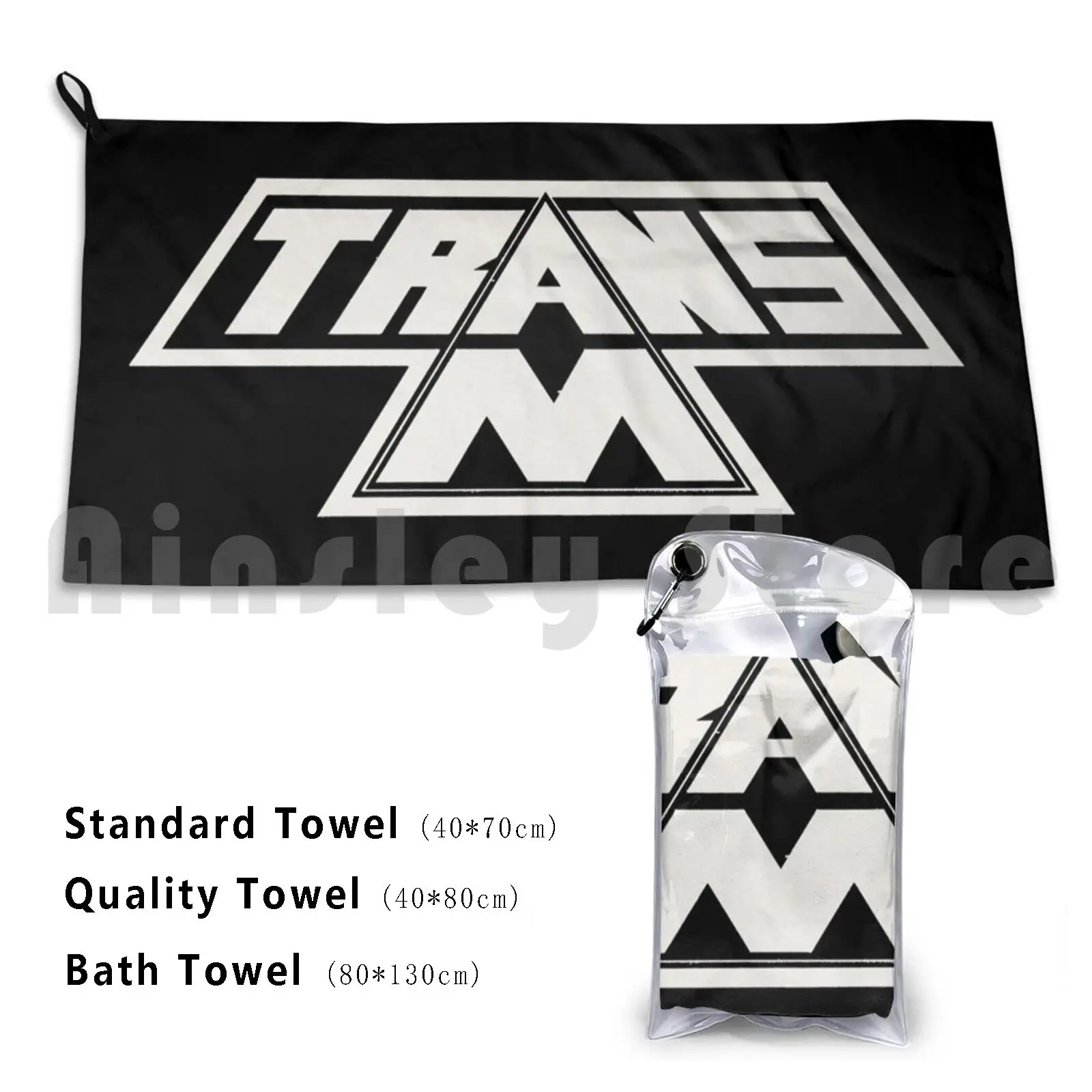 Trans Am Beach Towel Quick Dry Quality Towel Trans Am Germany Germany Rock 80s Metal 90s Metal Metal Music