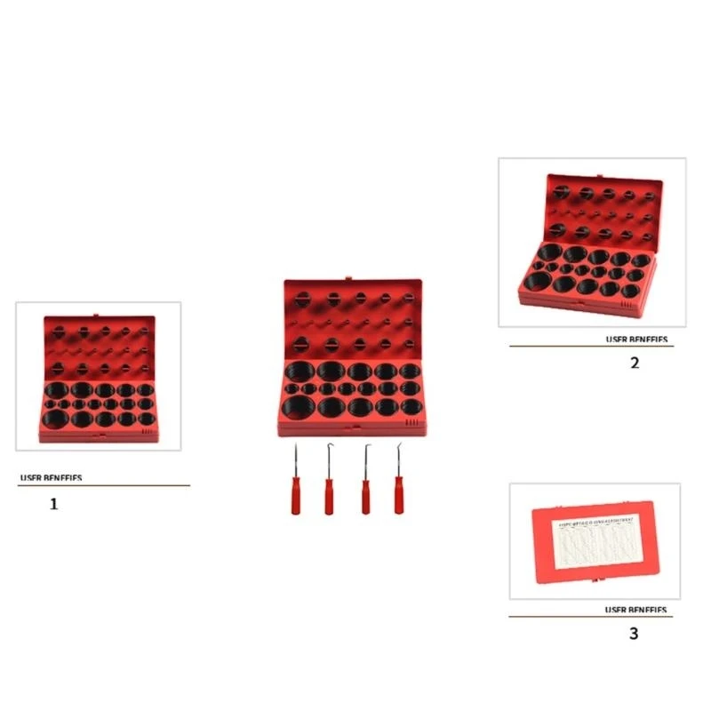 

419Pcs Washer Gasket Assortment Metric O Rings for Air and Gas Sealing Repair Rubber Seals O Rings Nitrile O Rings