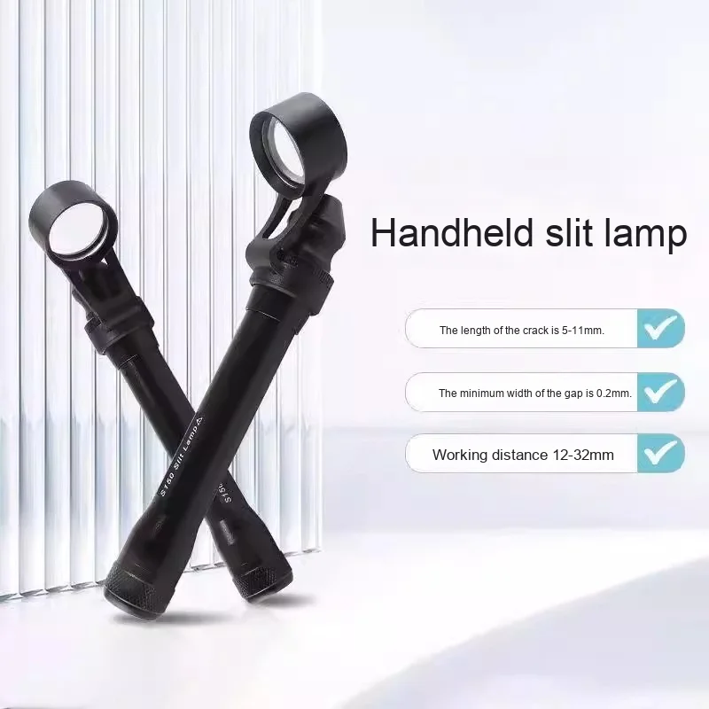 S150 Portable Handheld Monocular Microscope Slit Lamp For Pet Hospital Ophthalmic Equipment 1-Year Export Model Available