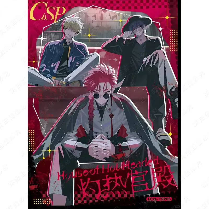 อะคริลิคเดสก์ท็อปยืนป้ายของขวัญสําหรับ Time Agent อะนิเมะคนร้าย trio 'Xiao Moying, Xia Fei, Liu Xiao'