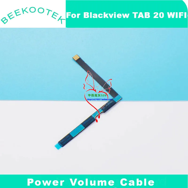 New Original Blackview TAB 20 WIFI TAB 30 WIFI Power Volume Button Side Cable Transfer Cable flex FPC For Blackview TAB 20 WIFI