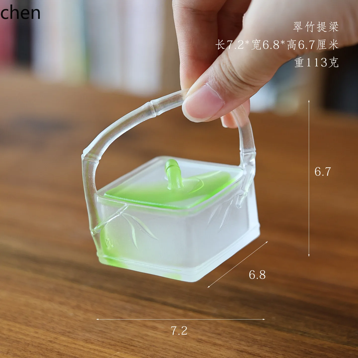 Zml glazed octagonal stationery storage box - multifunctional ink cartridge, incense burner, and jewelry box