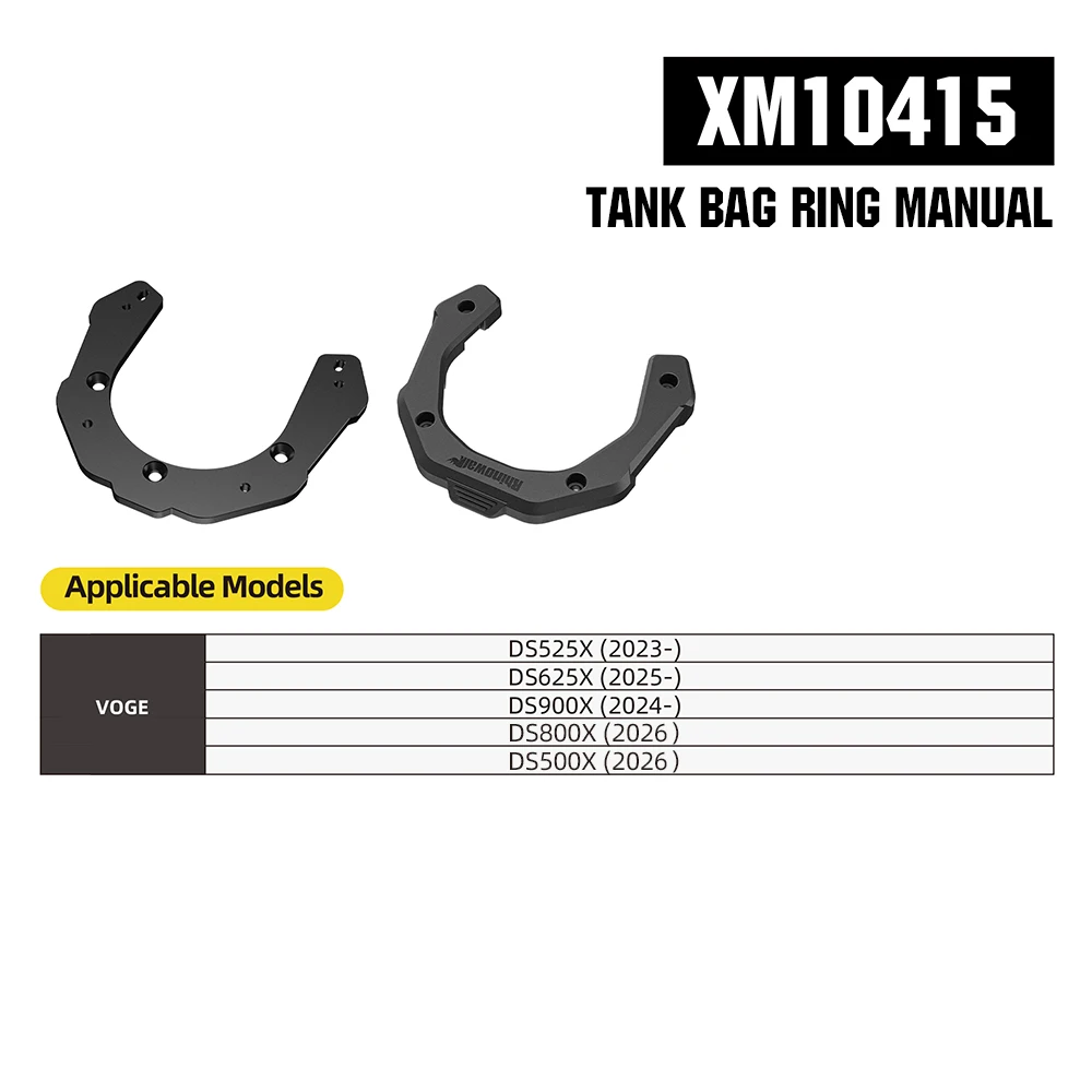 Rhinowalk Motorfiets Waterdichte Tank Opbergtas Magnetische Snelkoppeling Fietsaccessoires Voor CFMOTO 450 MT Kawasaki VOGE BMW