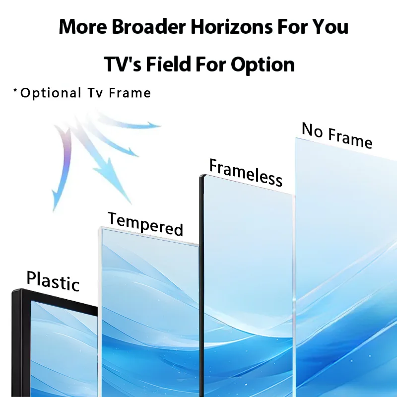 50 Inches Smart LED TV Android WiFi 4K HDTV With High Definition For Living Room Hotel Use Including Inch Models