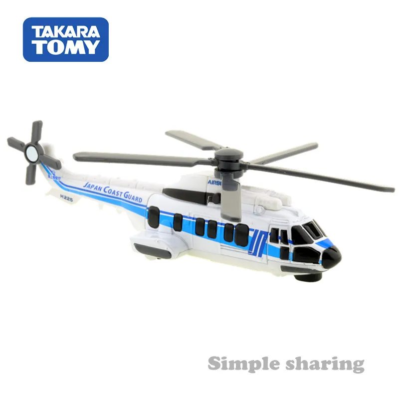 Takara Tomie Lang Type Tomica No.137 Japan Kustwacht Super Puma H225 Schaal 1/124 Kinderen Speelgoed Motorvoertuig Diecast Metalen Model