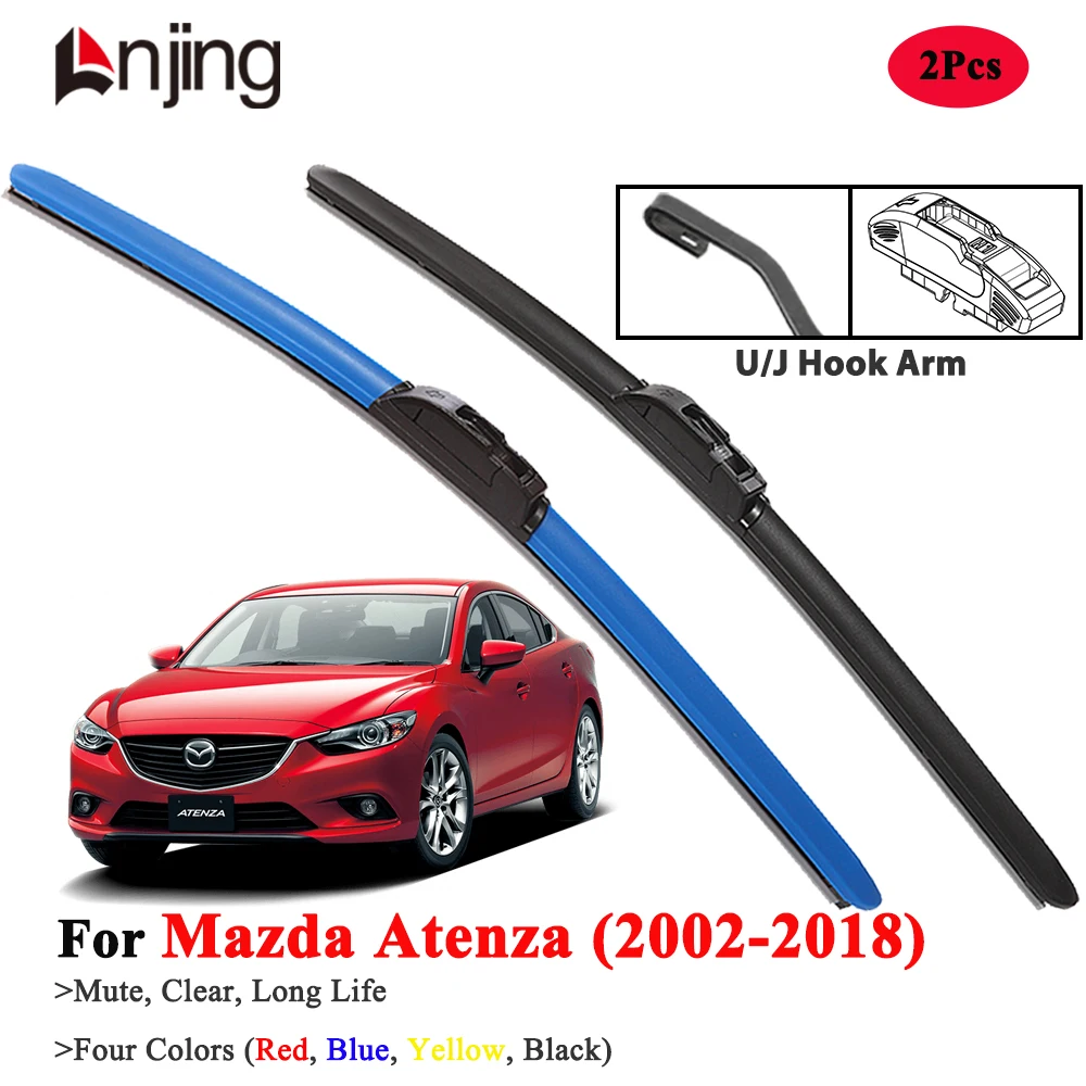 

LNJING Wiper Blades For Mazda Atenza 2002-2018