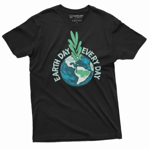 Earth Day T-shirt Earth day every day planet Earth celebration day tee shirt