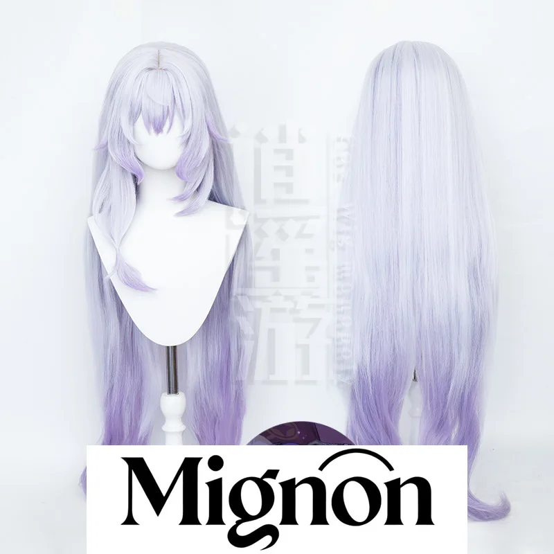 

Honkai: Star Rail Black Swan Cosplay Wig Simulation Scalp Top Penacony Halloween Gift