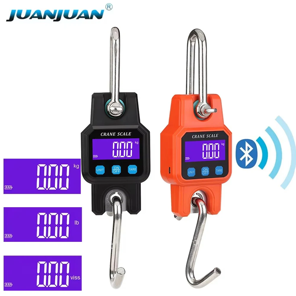 Bluetooth сверхмощный вес 300 кг/50 г цифровые крановые весы промышленные подвесные весы с крючком из нержавеющей стали рыболовные весы