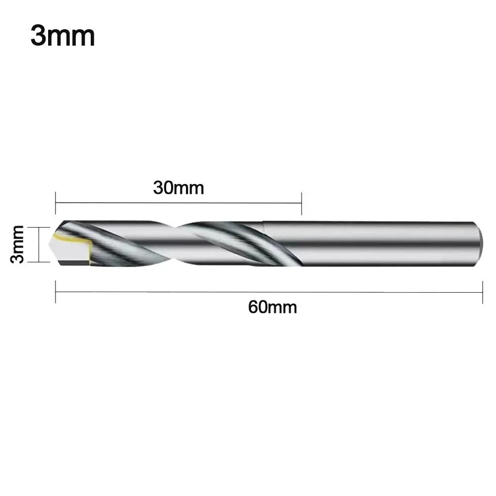Massieve Wolfraamcarbide Boor Bits Voor Cnc-Carbide Twistboorbeitels Metaalbewerking Bitcarbide Frees Carbide Boor