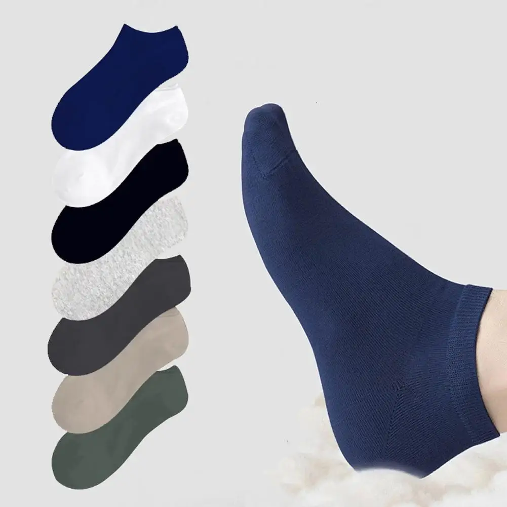 

7 Pairs Disposable Socks Washable Portable Breathable For Women And Men Non Slip Invisible Travel Sports Socks Boat Socks G0K8