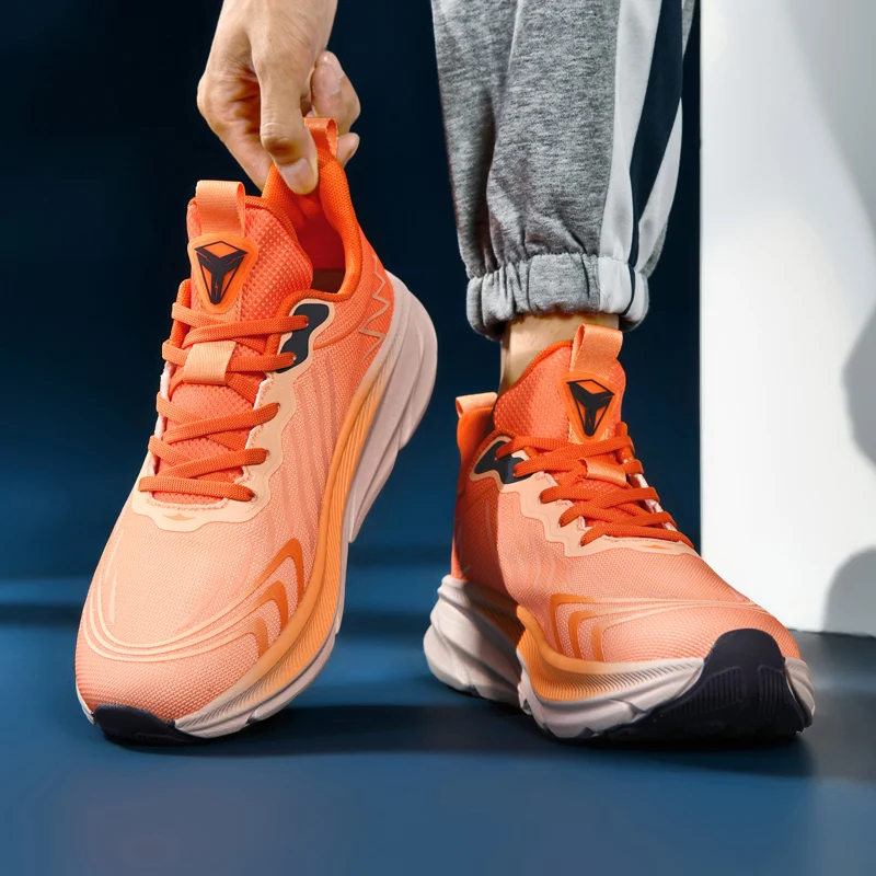 Men Sports Shoes Luxury Casual Sneakers Mesh Running Shoes Summer Lightweight Platform Fashion Basketball Walking Shoes for Men view 2