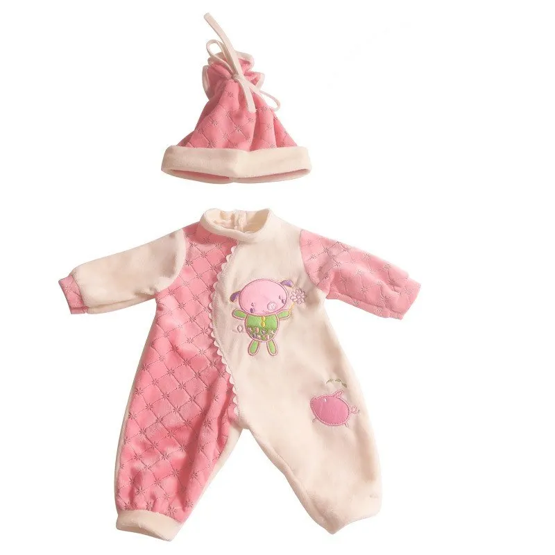 

47cm realistic baby rebirth doll accessories clothing dress-up set Children's toys gift