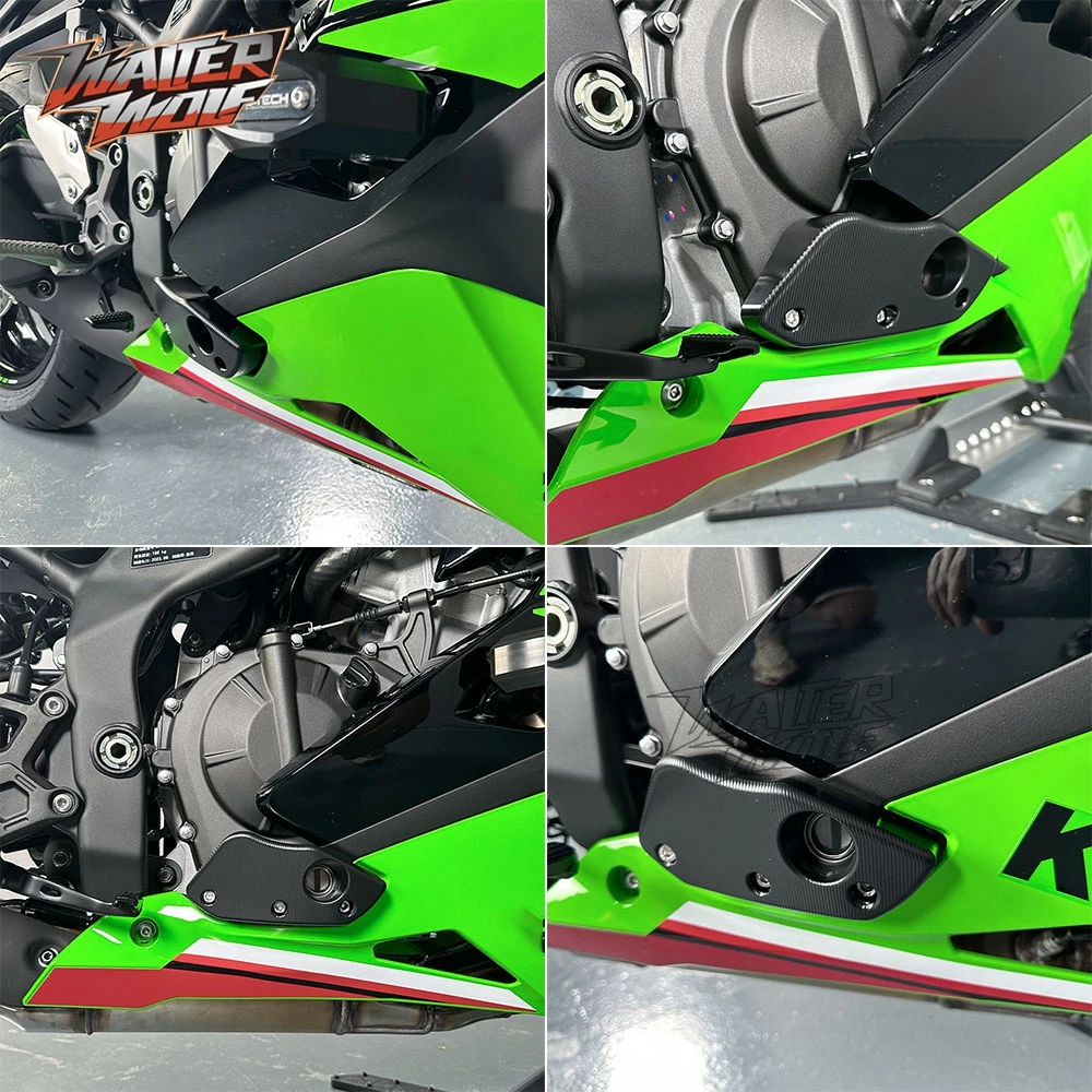 2026 ZX-4R ZX-25R Engine Case Slider For Kawasaki Ninja ZX-4R ZX-25R ZX4RR SE ZX250 ZX400 2020-2025 Crankcase Stator Crash Guard