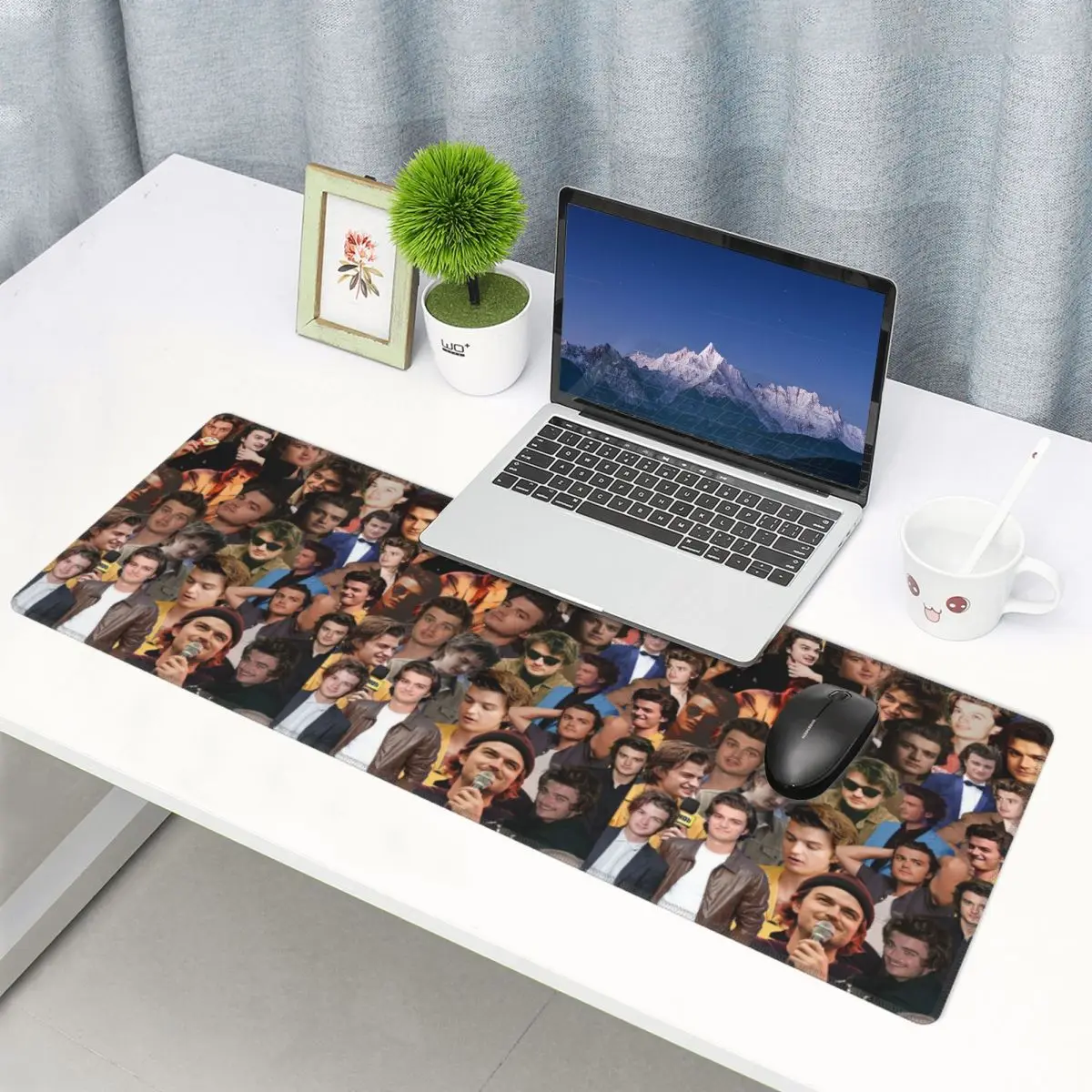 Large Mouse Pad Joseph Keery Photo Collage Gamer PC Laptop Mats Keyboard Carpet Computer Gaming Office Accessories Desk Mat