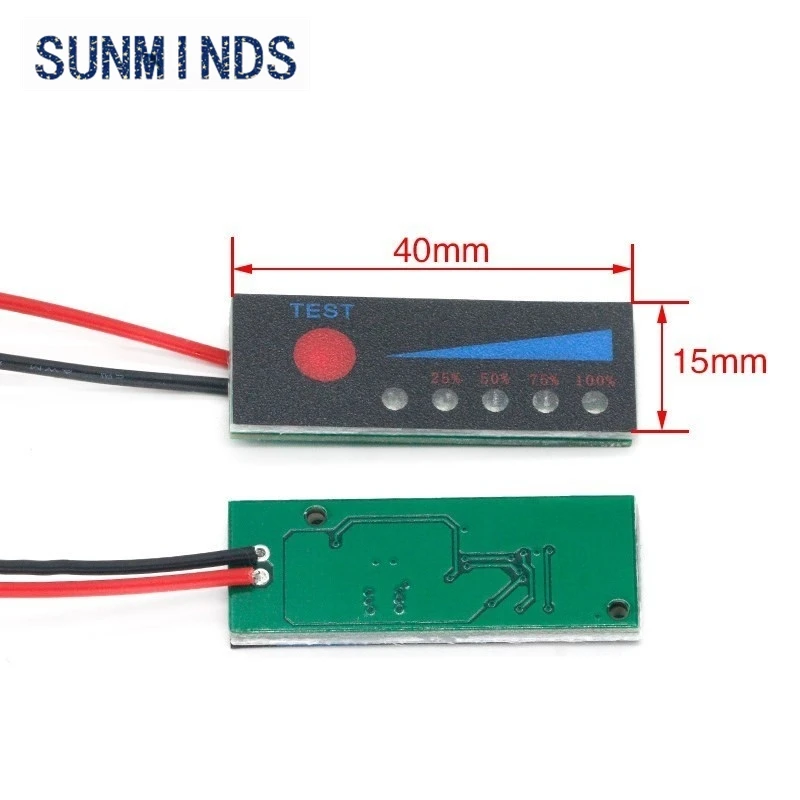 1S 2S 3S 4S 5S 6S 7S 4.2V-29.4V Lithium Battery Li-po Li-ion Capacity Indicator Board Power Display Charging Charge LED Tester