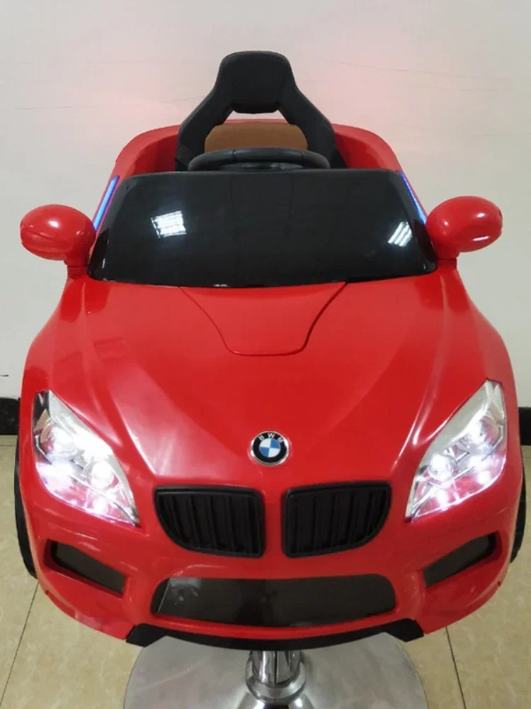 Children's Hair Cutting Seat Electric Toy Cartoon Car Baby Child Barber Chair