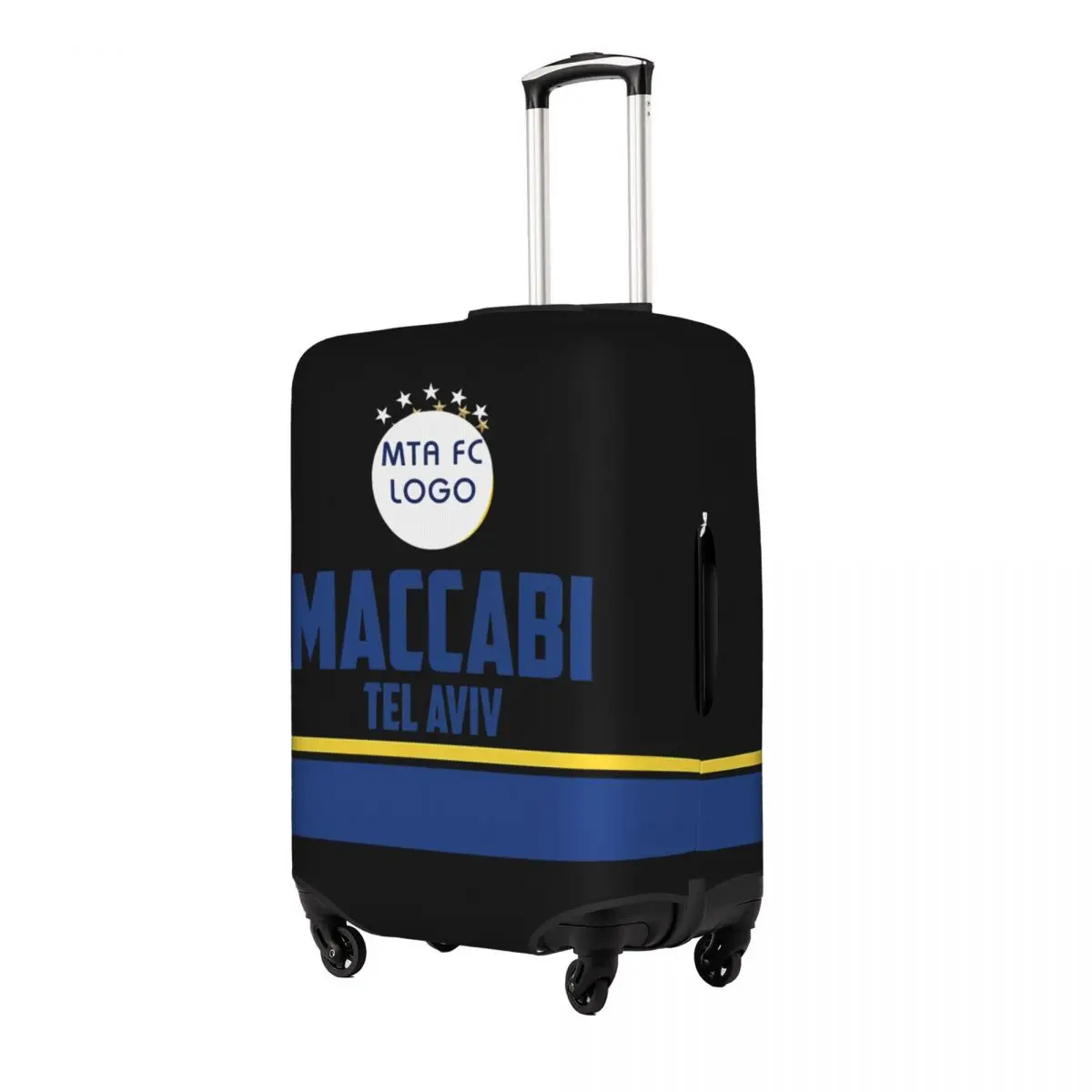 Maccabi Tel Aviv Travel Luggage Cover Suitcase Protector Washable Luggage Cover For Luggage