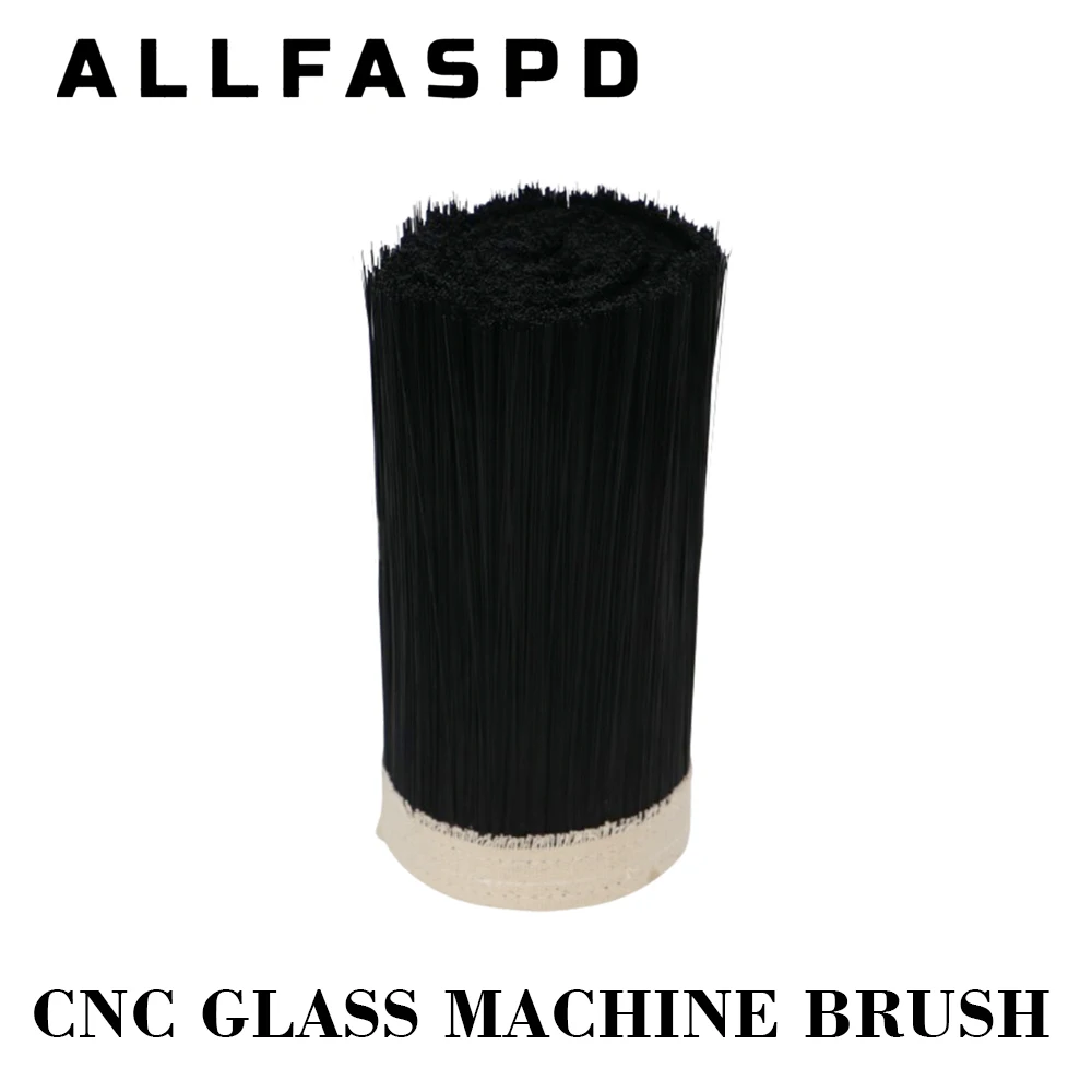 CNC Dust Cover Brush Vacuum Cleaner 1M Length 120MM 150MM 180MM 200MM Height Nylon CNC Brush Glass Machine CNC Edging Machine