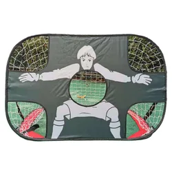 Red de portería de fútbol plegable para patio trasero, práctica de Hockey sobre hielo, tiro, objetivo de entrenamiento deportivo, portátil, Mini Hockey para interiores y exteriores