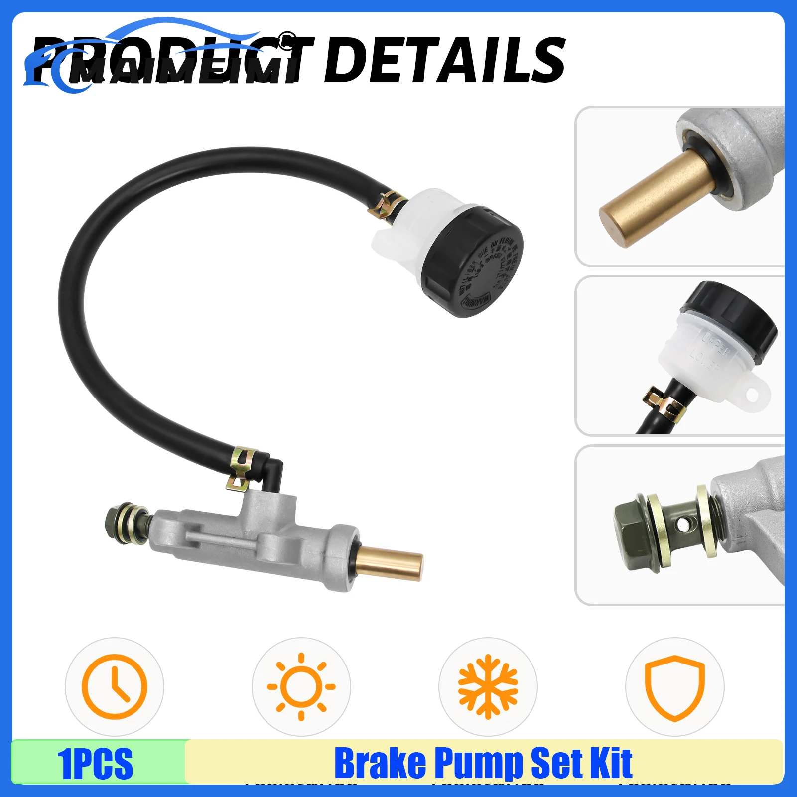 

Комплект тормозных насосов MAIMEIMI для Polaris 1930854 для Polaris Sportsman 500 550 700 800 1000 Diesel 455 1911113, 1910301, 1910790