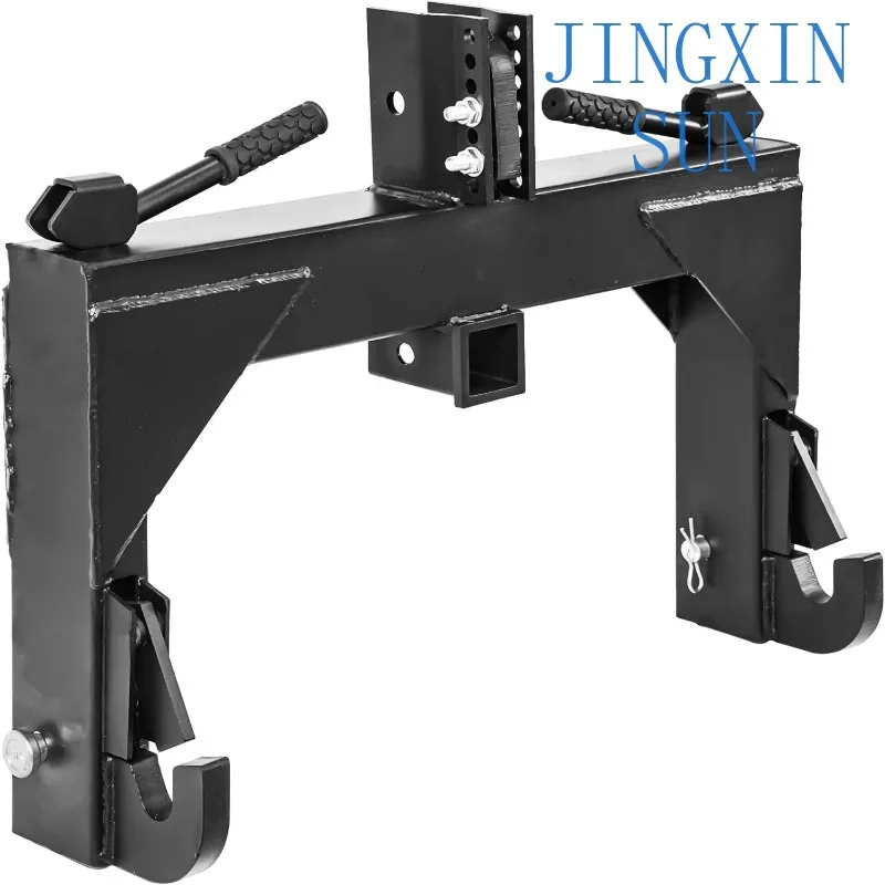 High-quality 3-point quick hitch heavy-duty tractor attachment with 2-inch receiver trailer hitch