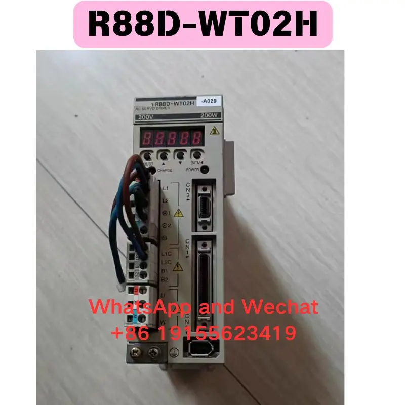 Used R88D-WT02H Servo drive Functional test OK Fast delivery
